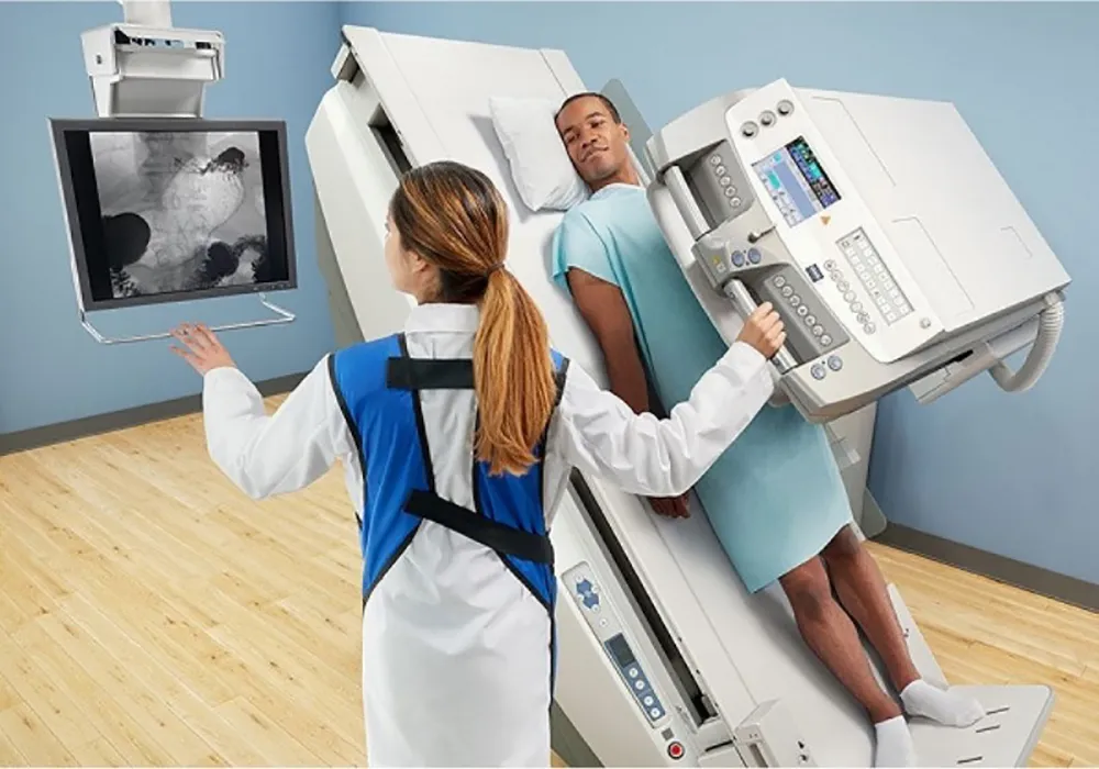 عملکرد دستگاه فلوروسکوپی