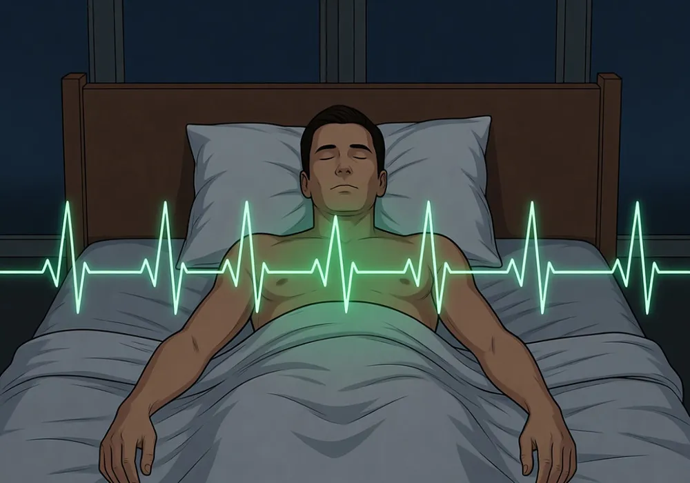 دلیل تپش قلب در خواب