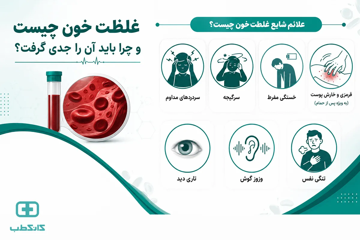برای غلظت خون پیش چه دکتری بریم؟